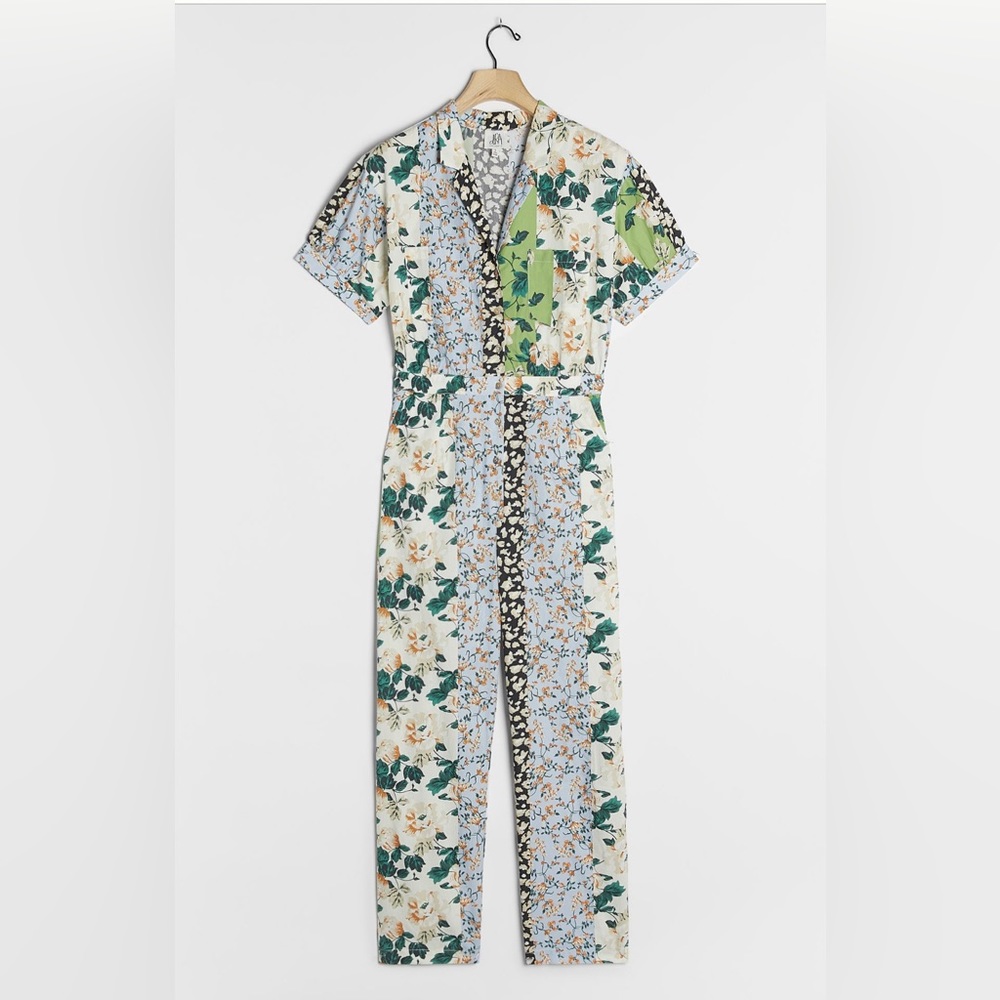 Jasmine Patchwork Utility Jumper